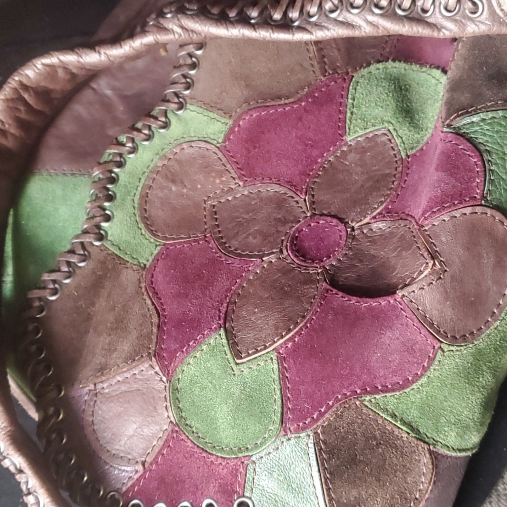 Lockheart Braided Leather And Patchwork Crossbody… - image 5